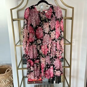 H&M floral mini dress size L